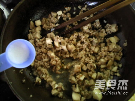 亚麻籽油蘑菇烘蛋土司蒸糕