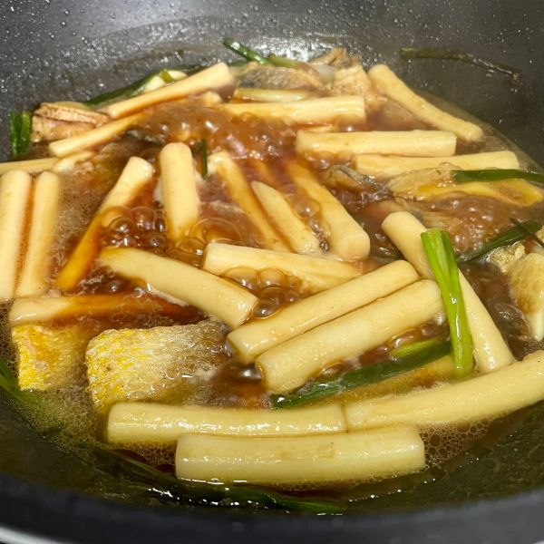 红烧黄花鱼柳焖年糕