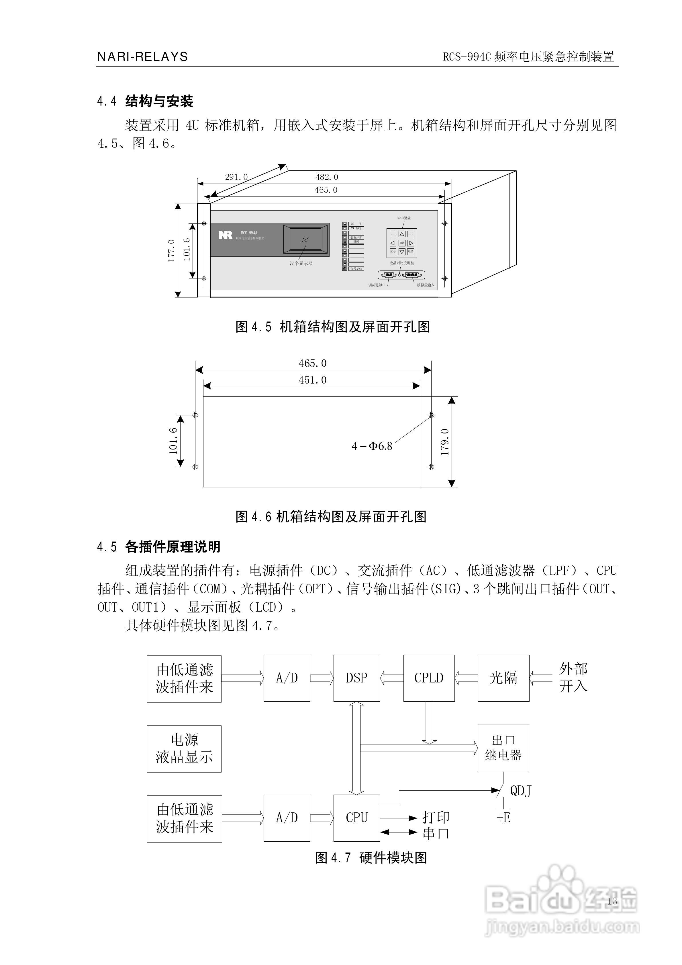 南瑞继保RCS-994C频率电压紧急控制装置使用说明书:[2]