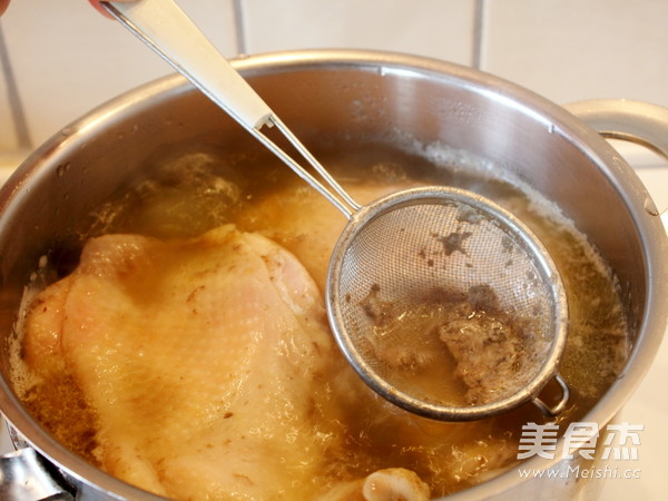 葱香油鸡腿的做法