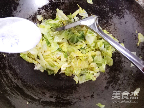酸辣包菜的做法