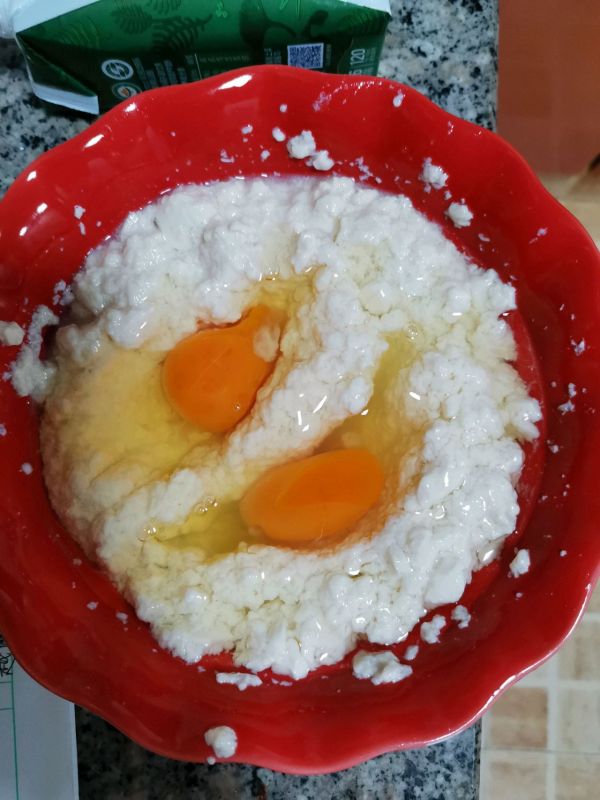 豆腐蓝莓爆浆蛋糕