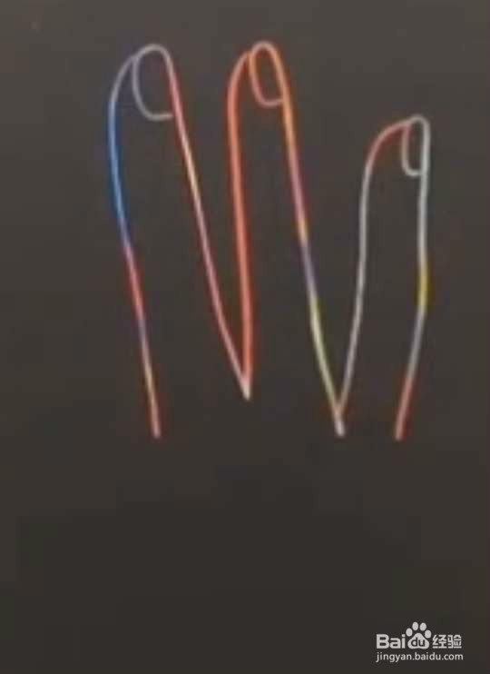 简笔画OK手势怎么画