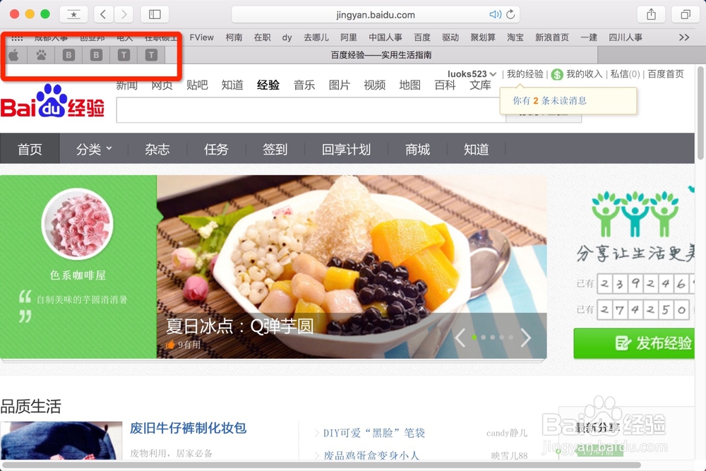 Mac新Safari一键静音和网页标签固定功能