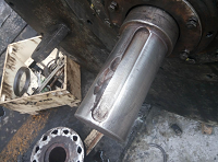 关于煤磨选粉机轴修复方法