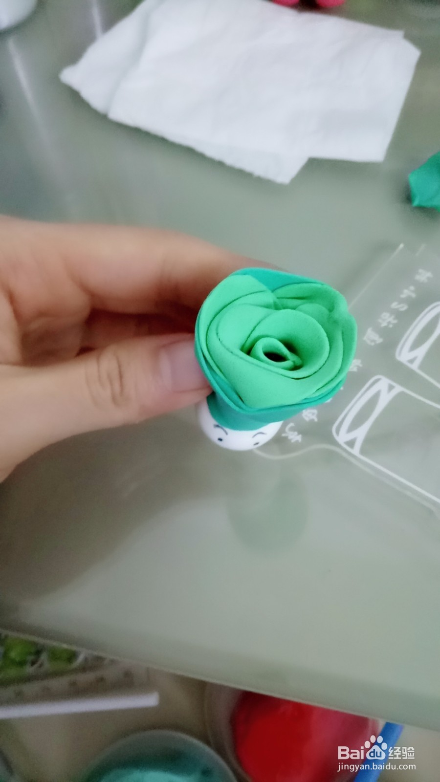 制作青菜黏土教程