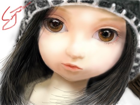 Photoshop教程：自制鼠绘SD娃娃