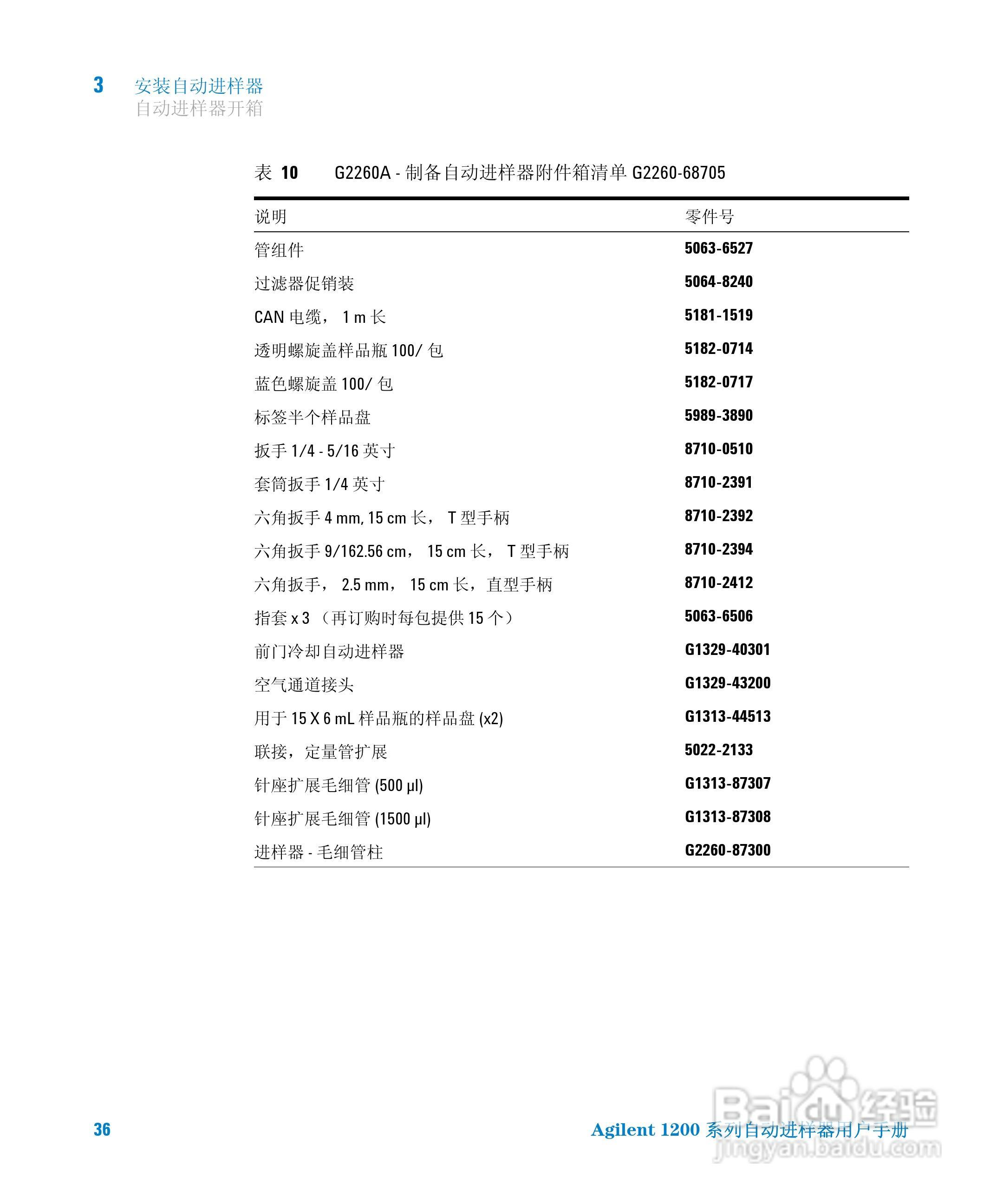 Agilent 1200 系列标准和制备自动进样器用户手册:[4]