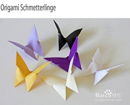 萌萌哒蝴蝶折纸~