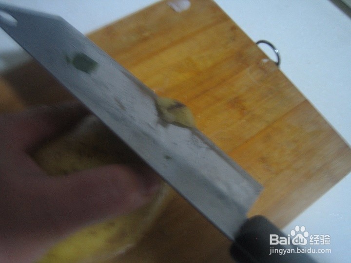 #过年#怎样用刀片大土豆皮