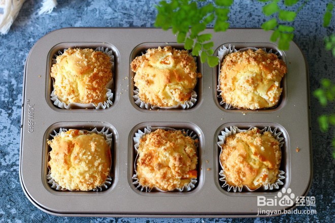 黄桃麦芬的做法