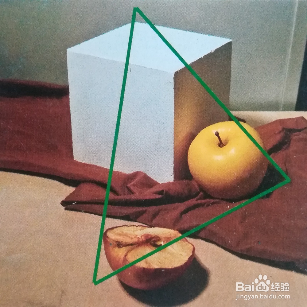 怎么画有正方体的静物组合素描