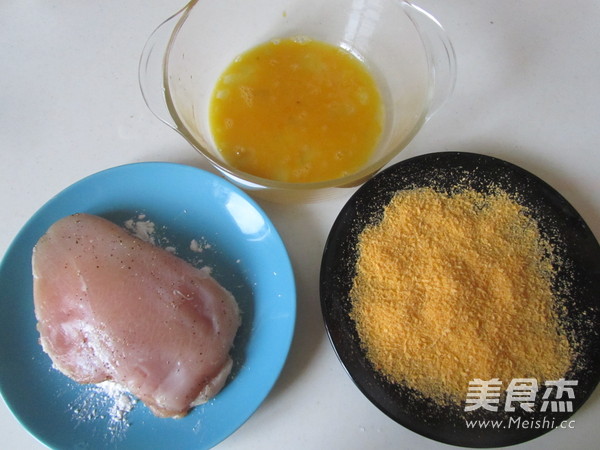 爆浆鸡排的做法