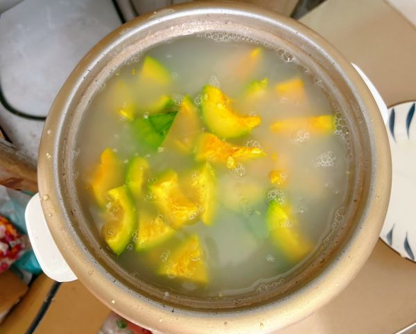 南瓜板栗小米粥