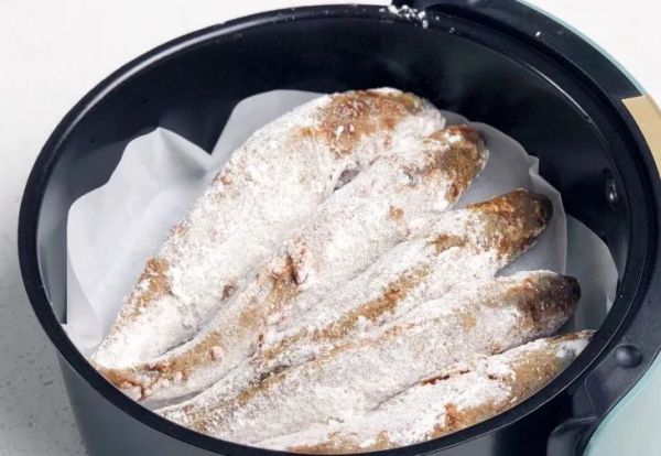 空气炸锅烤小黄鱼