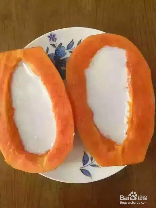 教你如何制作木瓜奶冻