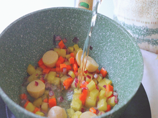 咖喱鱼丸面怎么做？