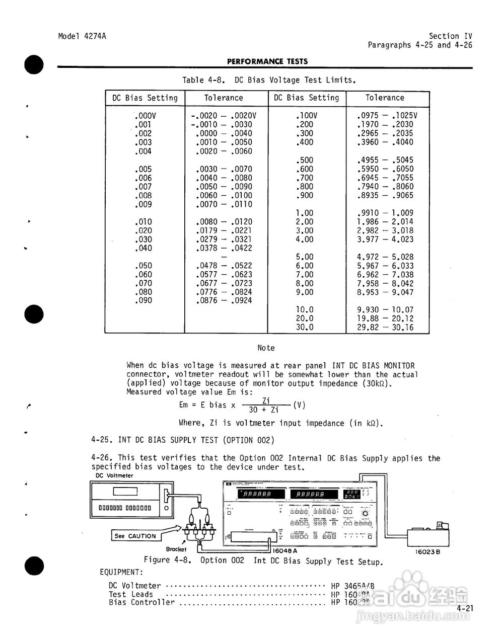 HP4274A分析仪用户使用手册:[4]