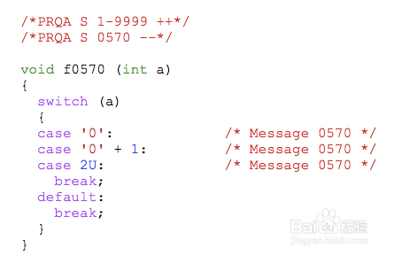 MISRA C Rule­10.3 0570 Rule­11.8 0311 0312