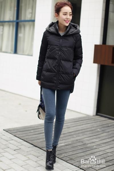 冬季羽绒服怎样穿修身