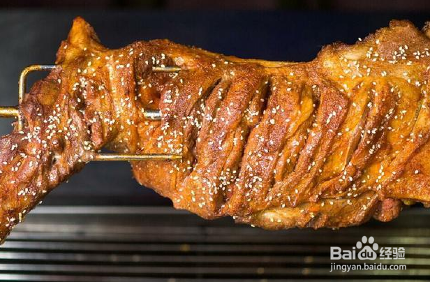 烤羊腿的制作方法