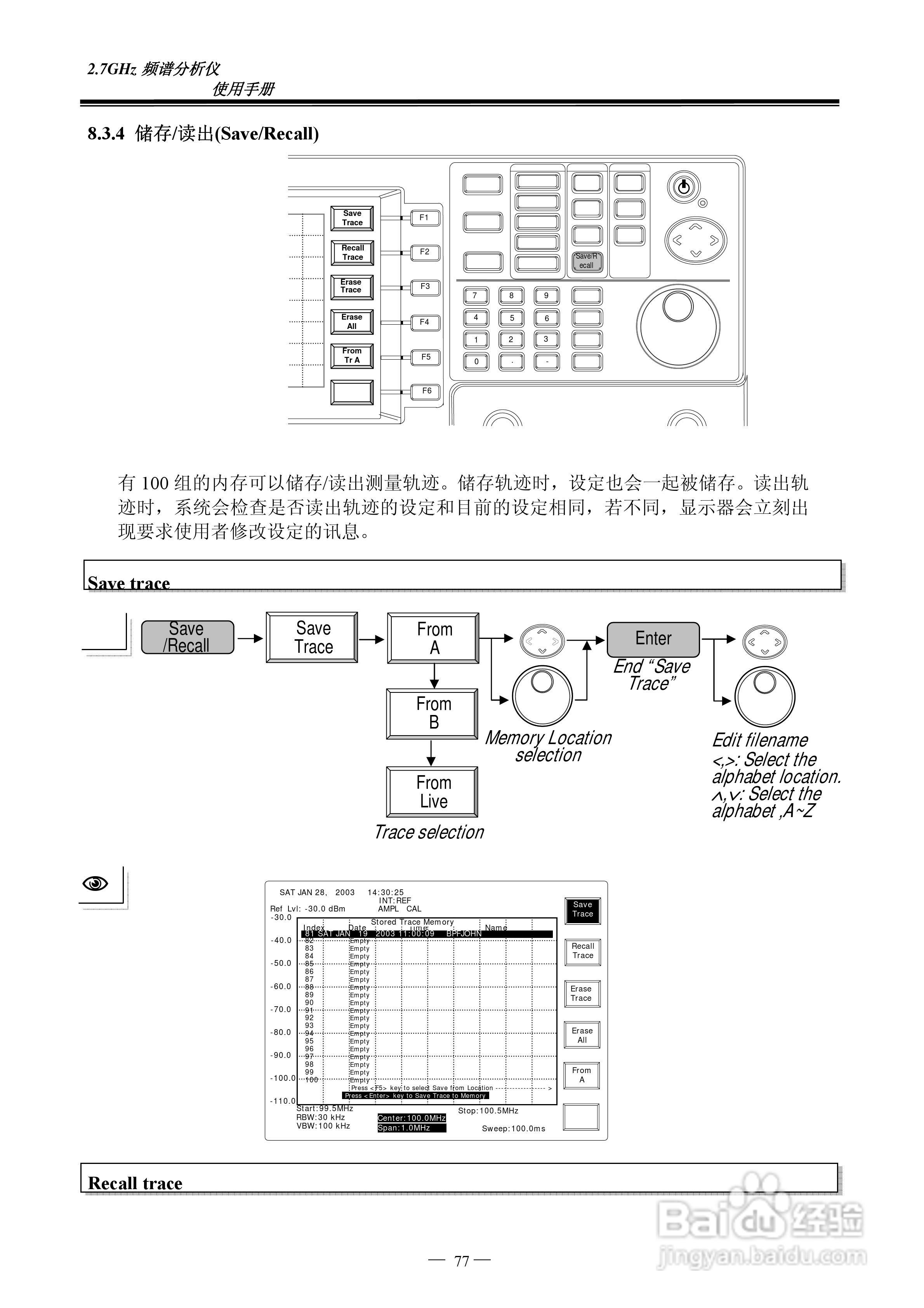 频谱分析仪GSP-827操作手册:[8]