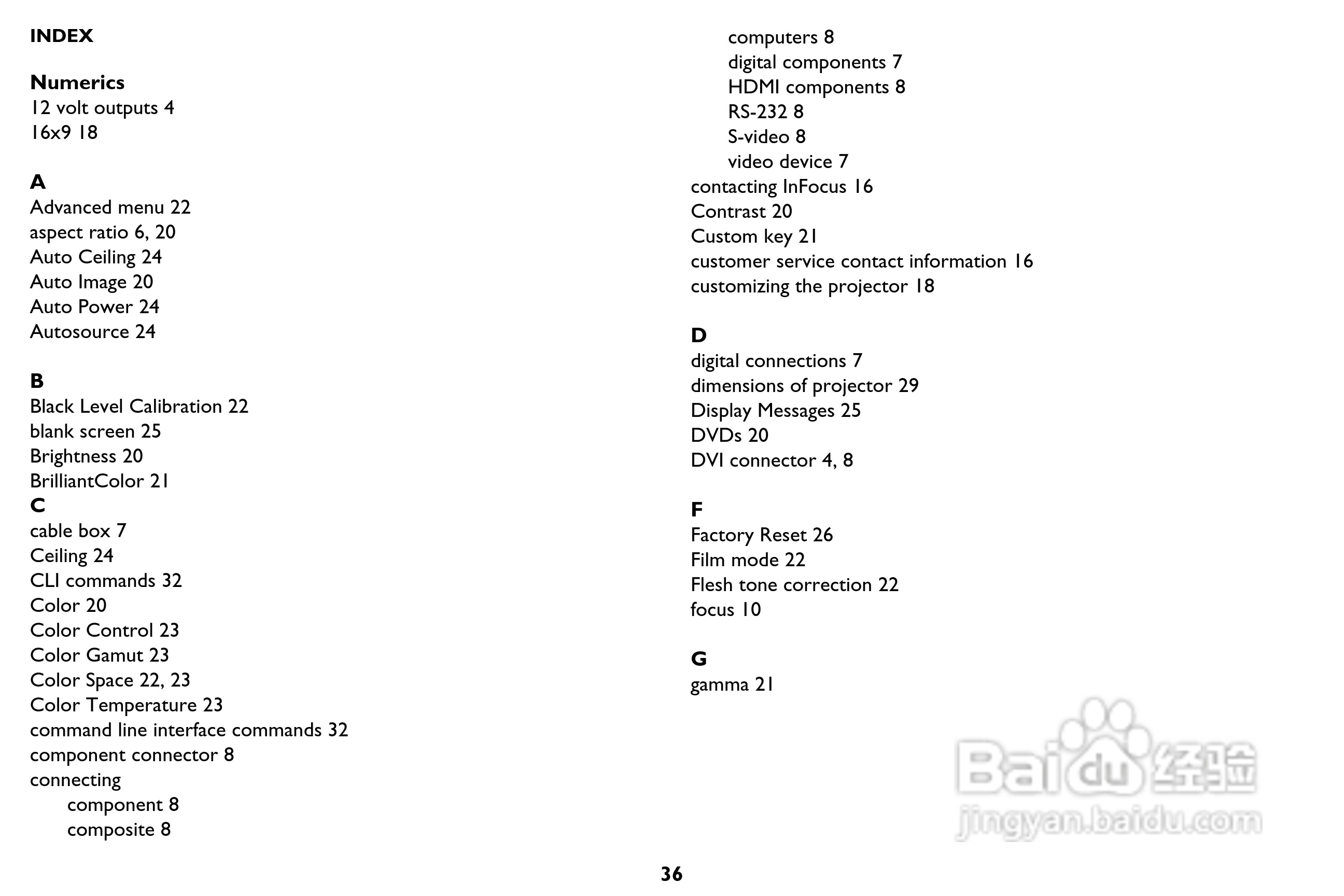 富可视IN8投影仪用户手册:[4]
