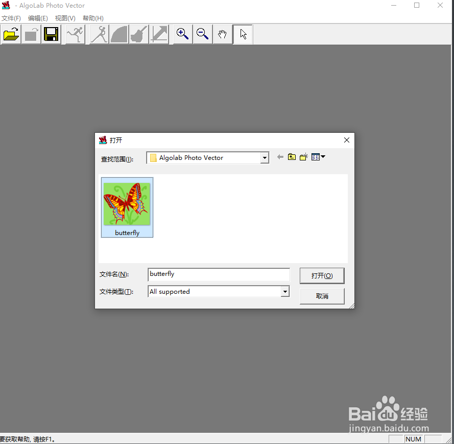Algolab Photo Vector如何使图片转CAD