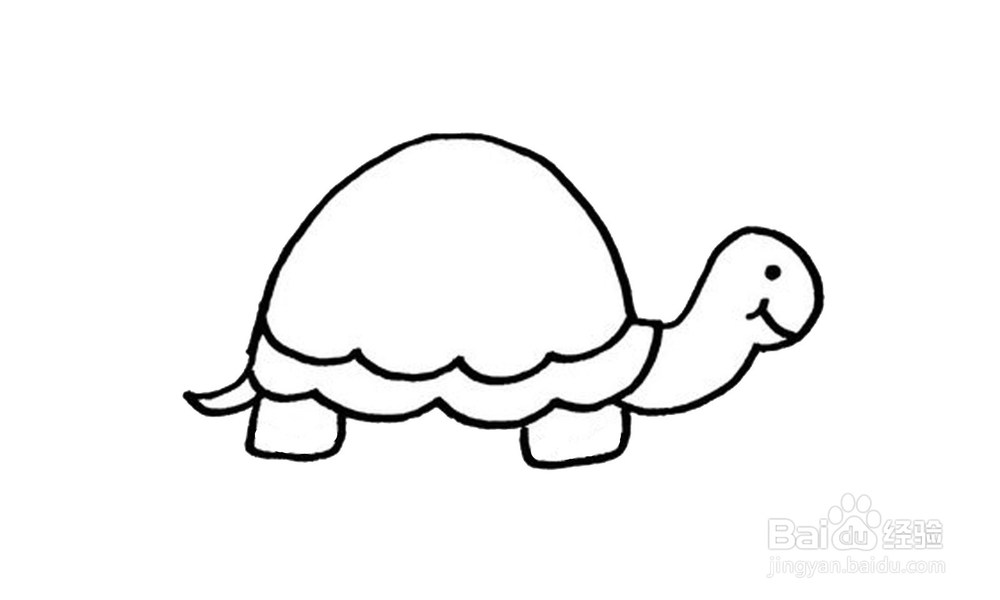 如何画一个小乌龟？