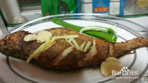 煎蒸大黄鱼的做法