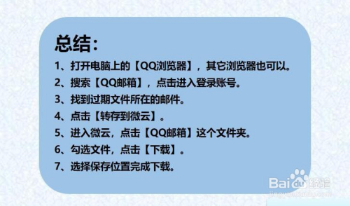 qq邮箱文件过期如何恢复