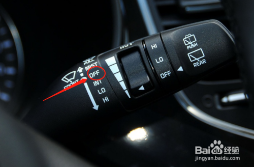 起亚佳乐车辆雨刮器怎么设置