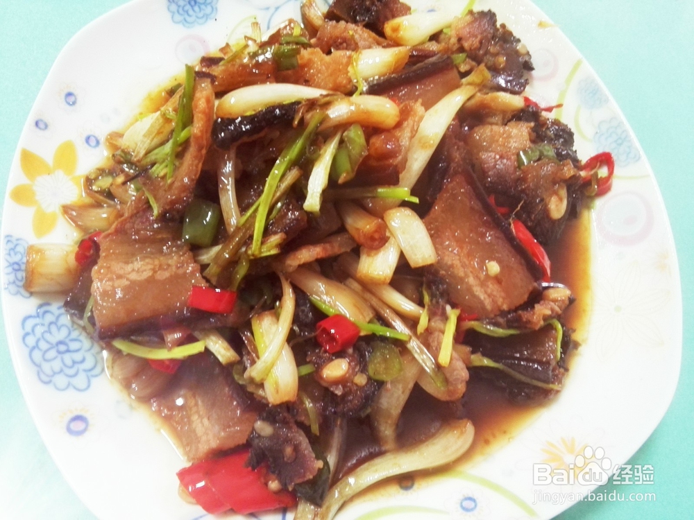 家常菜&荞头炒腊肉的简单做法