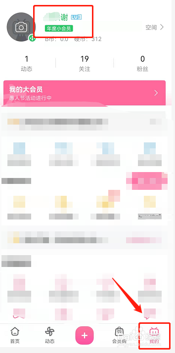 b站年度小会员绿色名字表情在哪里设置