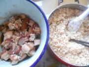 蛋黄肉粽的做法