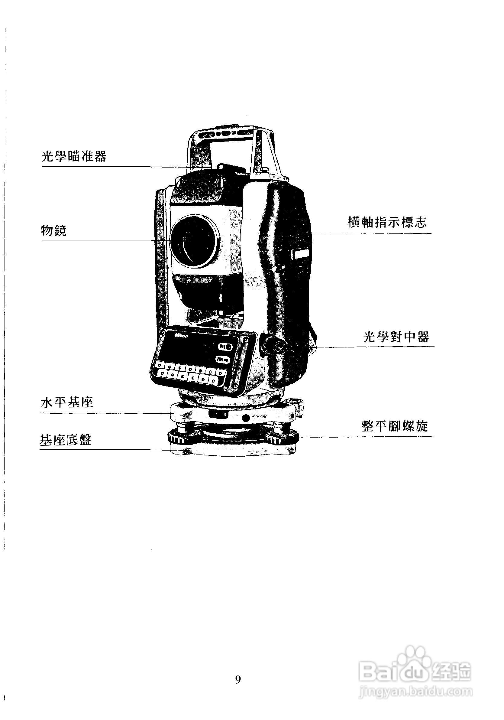 尼康DTM-300、310系列全站仪使用手册:[1]