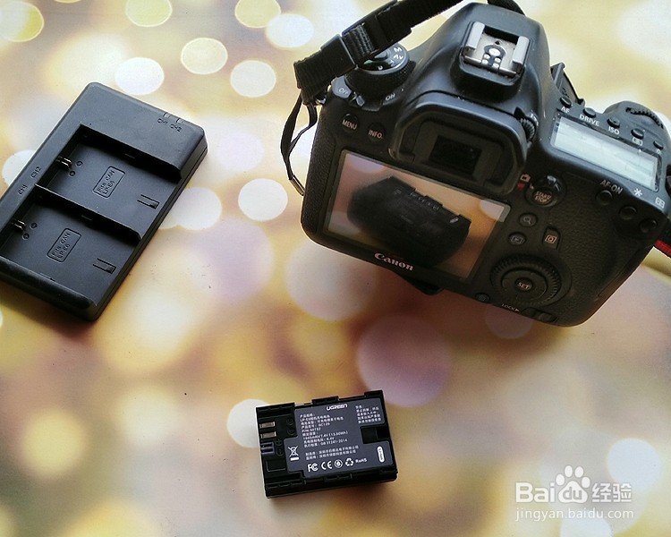 绿联LP-E6佳能相机电池功能使用
