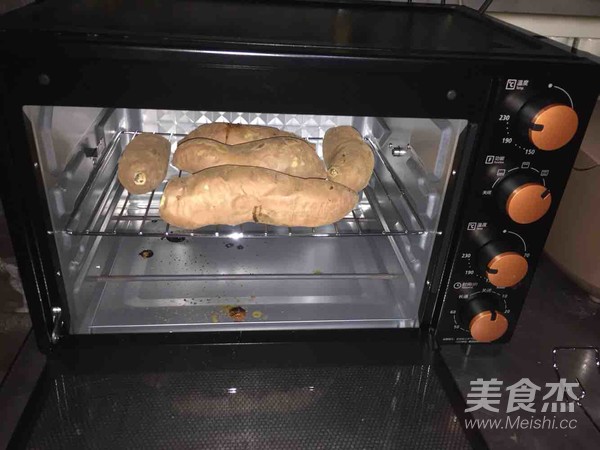 溏心白薯的做法
