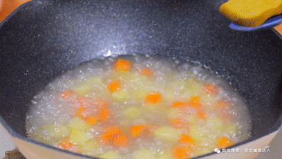 咖喱烤猪排饭宝宝辅食的做法