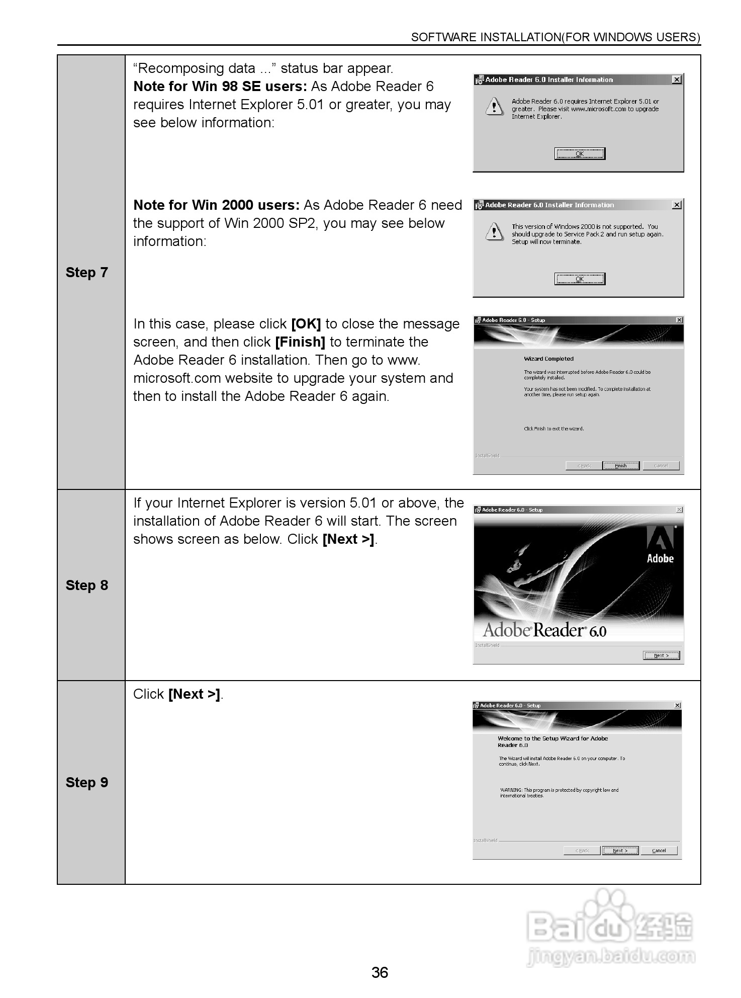 JENOPTIK JD 6.0z3 EasyShot数码相机说明书:[4]