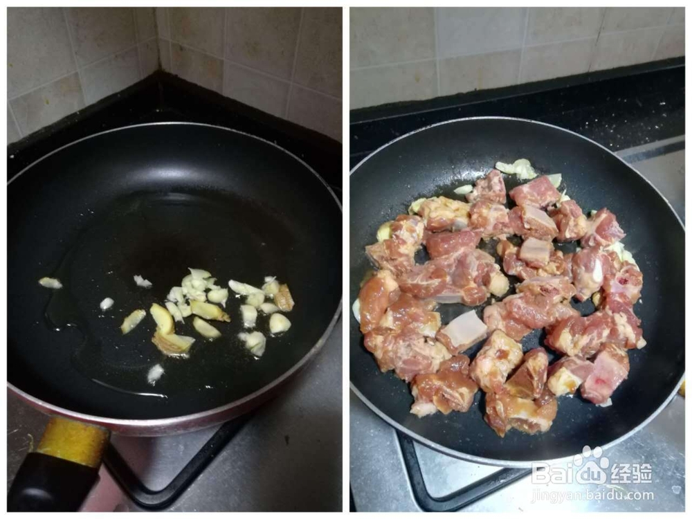 适合懒人做的花菇面筋焖排骨