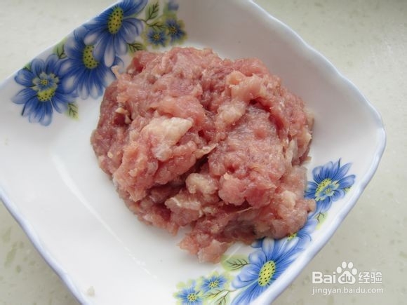 韭黄炒肉末的做法