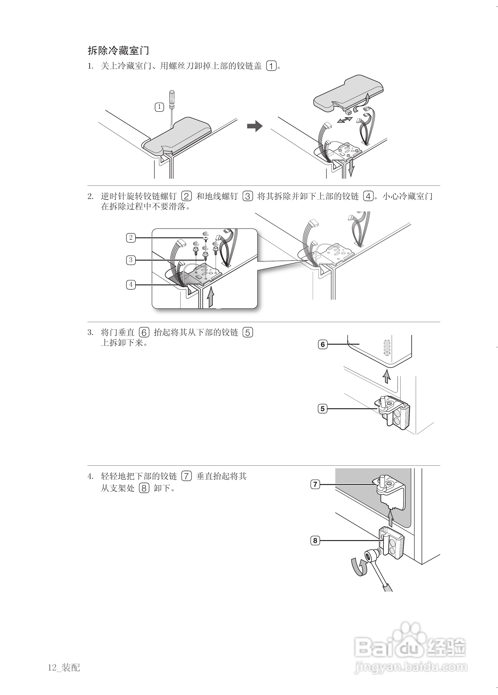 三星RSH1STSW电冰箱使用说明书:[2]