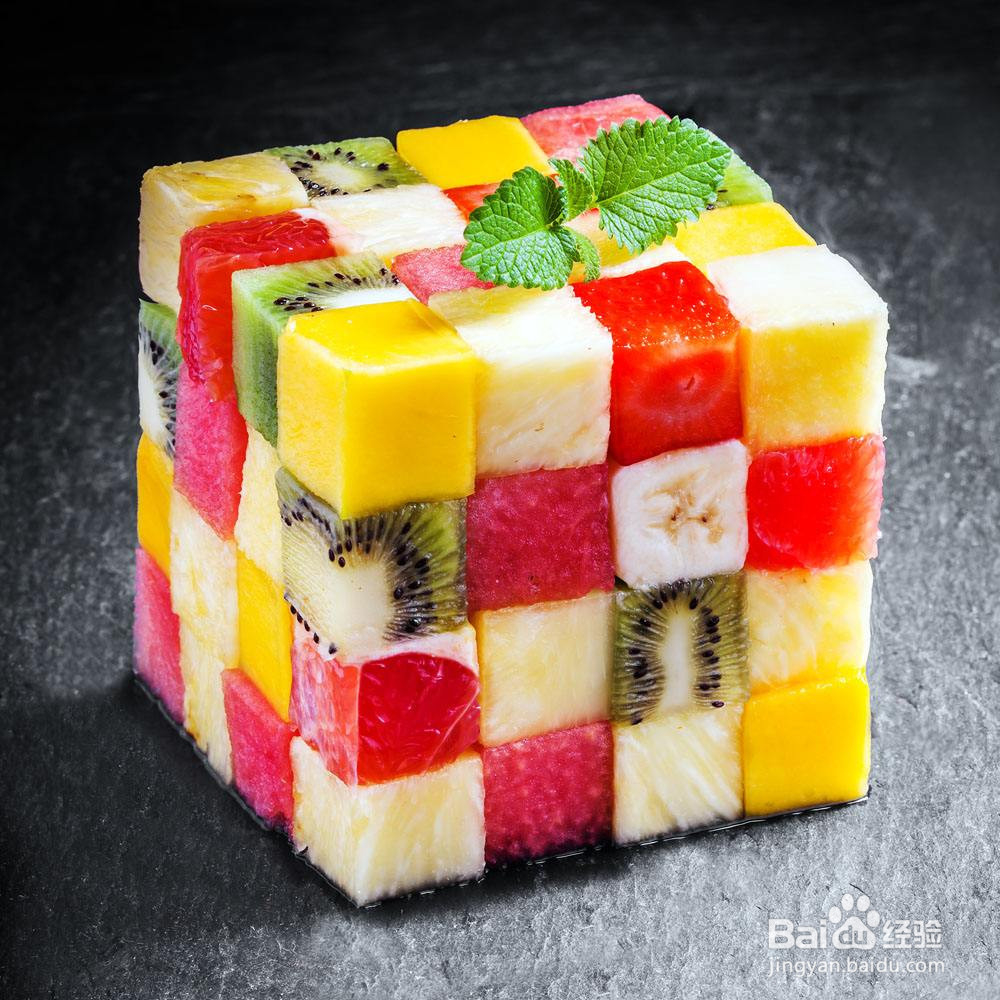怎么做水果魔方
