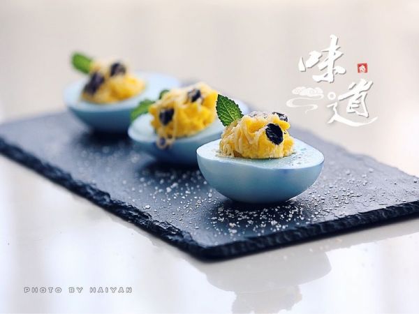 梅子海盐鸡蛋沙拉杯