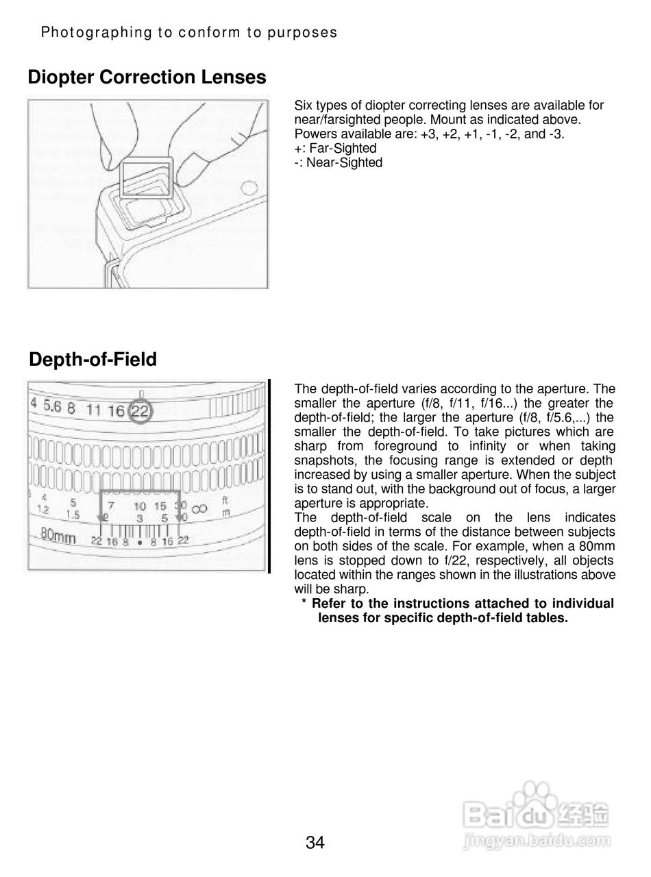 Mamiya 7II数码相机说明书:[4]
