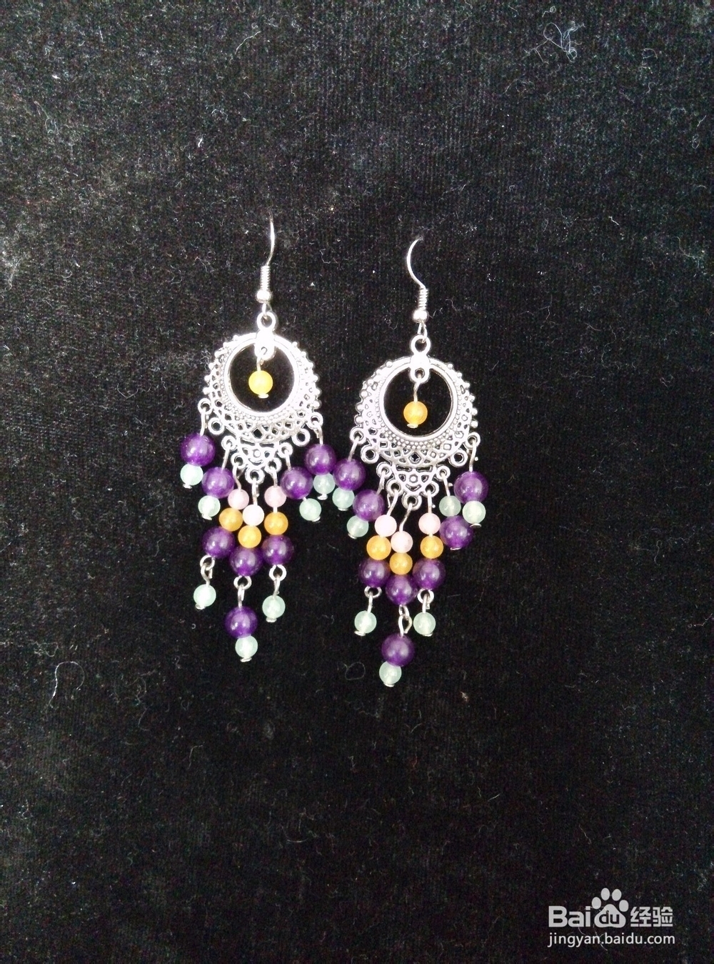 简单制作复古名族耳环