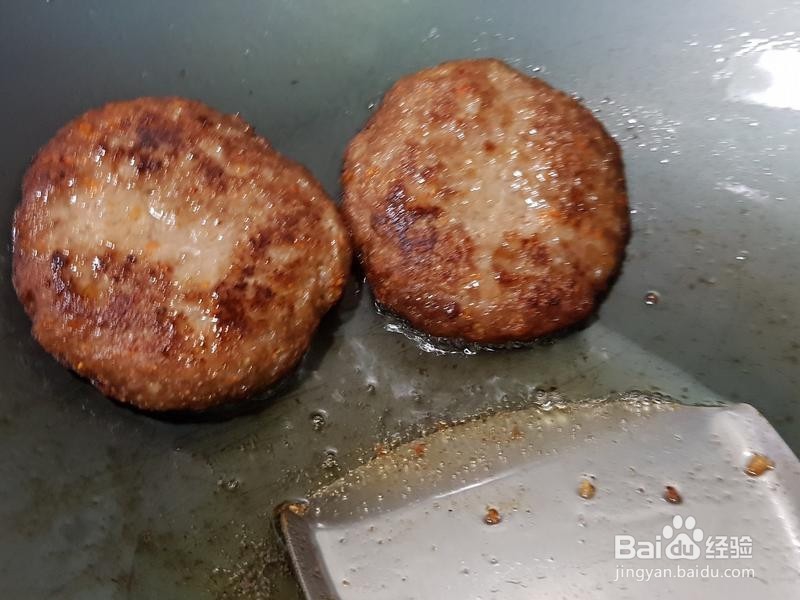自制牛肉漢堡排