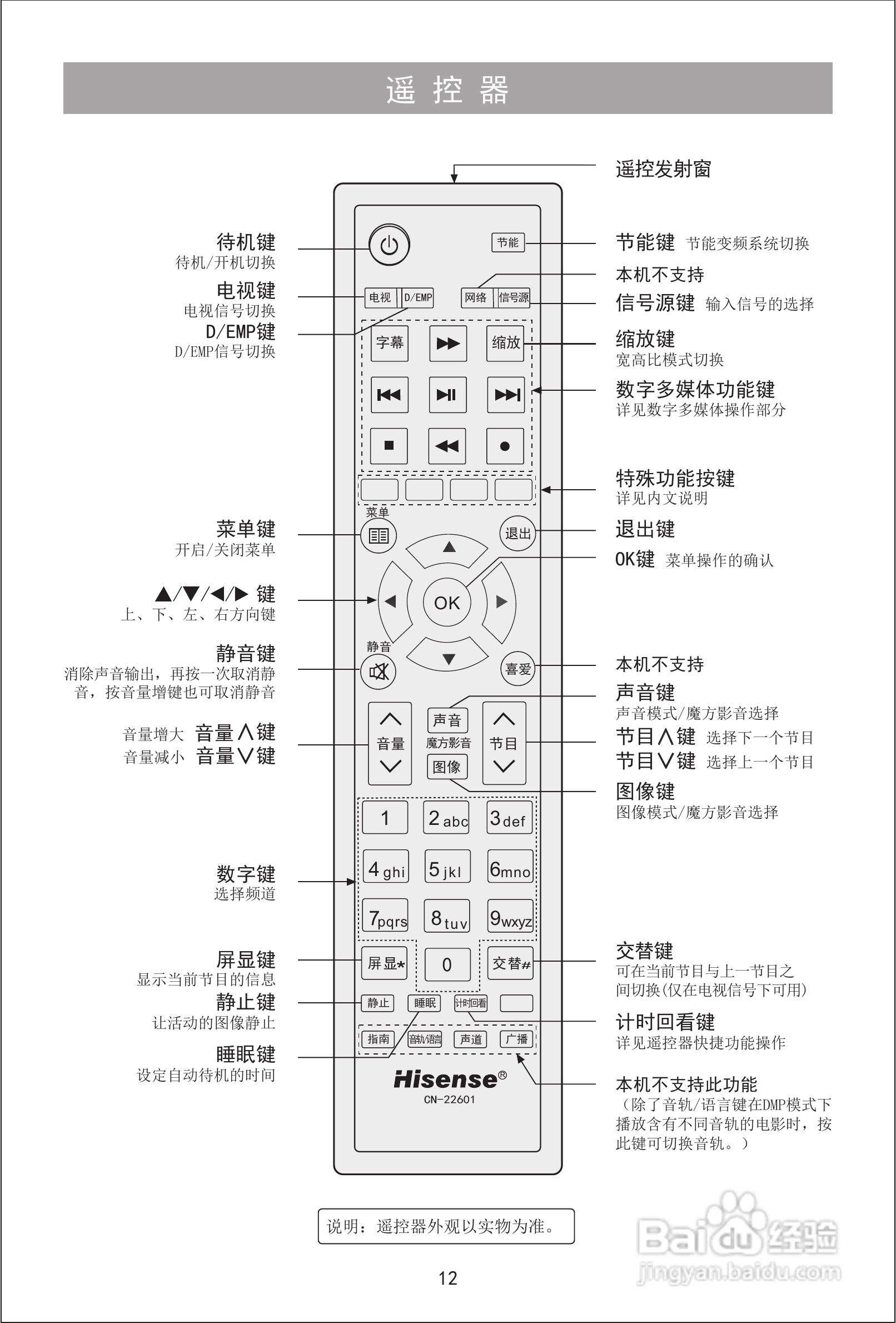 海信led42k100n液晶彩电使用说明书:[2]