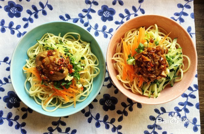 麻酱凉面的做法